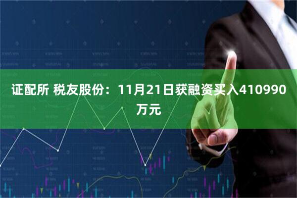 证配所 税友股份：11月21日获融资买入410990万元